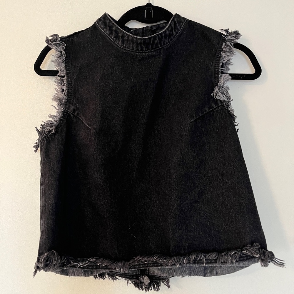 GAP denim tank top